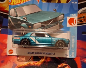 Hotwheels Nissan Skyline HT 2000GT-X HW J-imports Sub Series Short