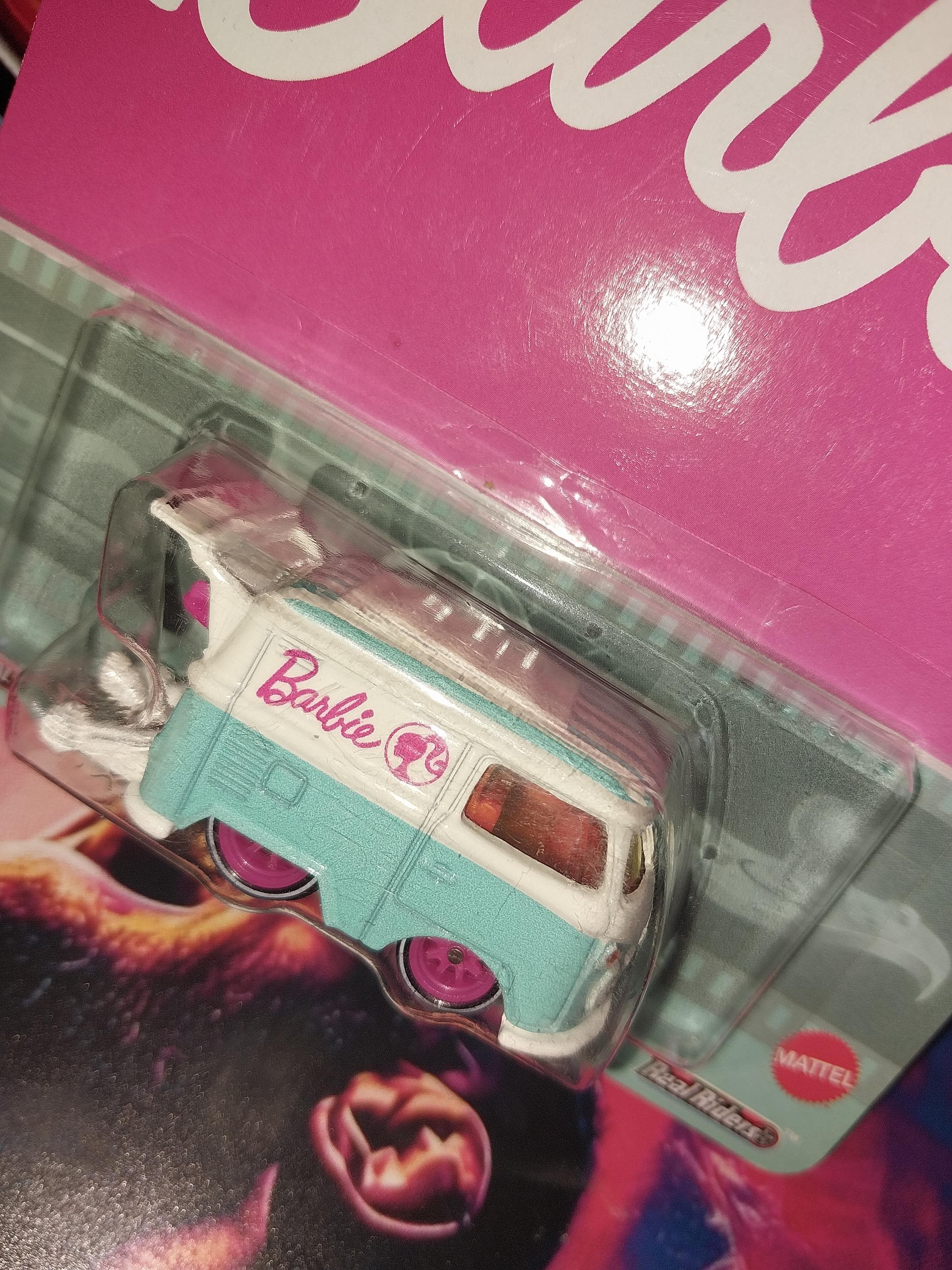 Hotwheels Premium Pop Culture Kool Kombi Barbie VW Short Bus Rare