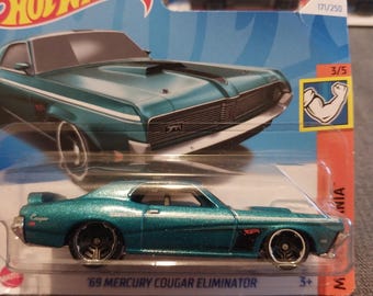 ホットウィール '69 マーキュリー クーガー エリミネーター：マッスル