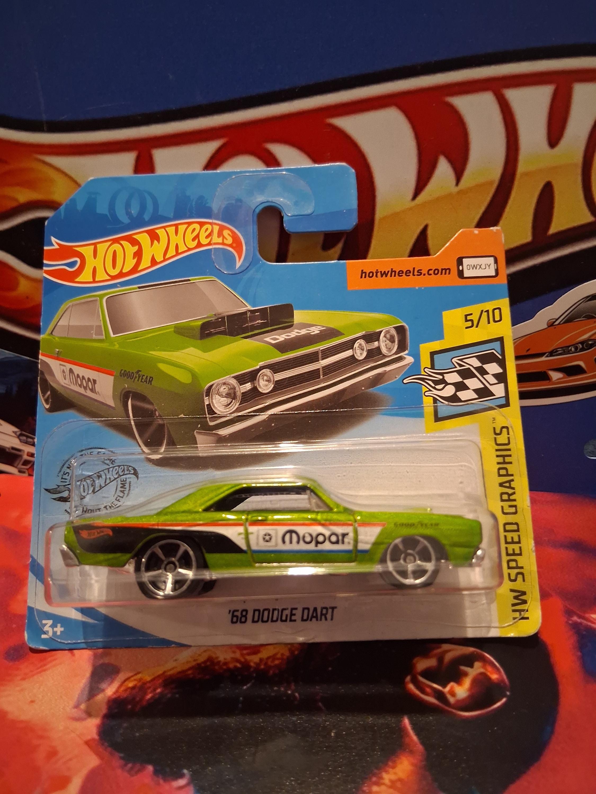 Hotwheels 68 Dodge Dart Mopar HW Speed Graphics Short Card Series