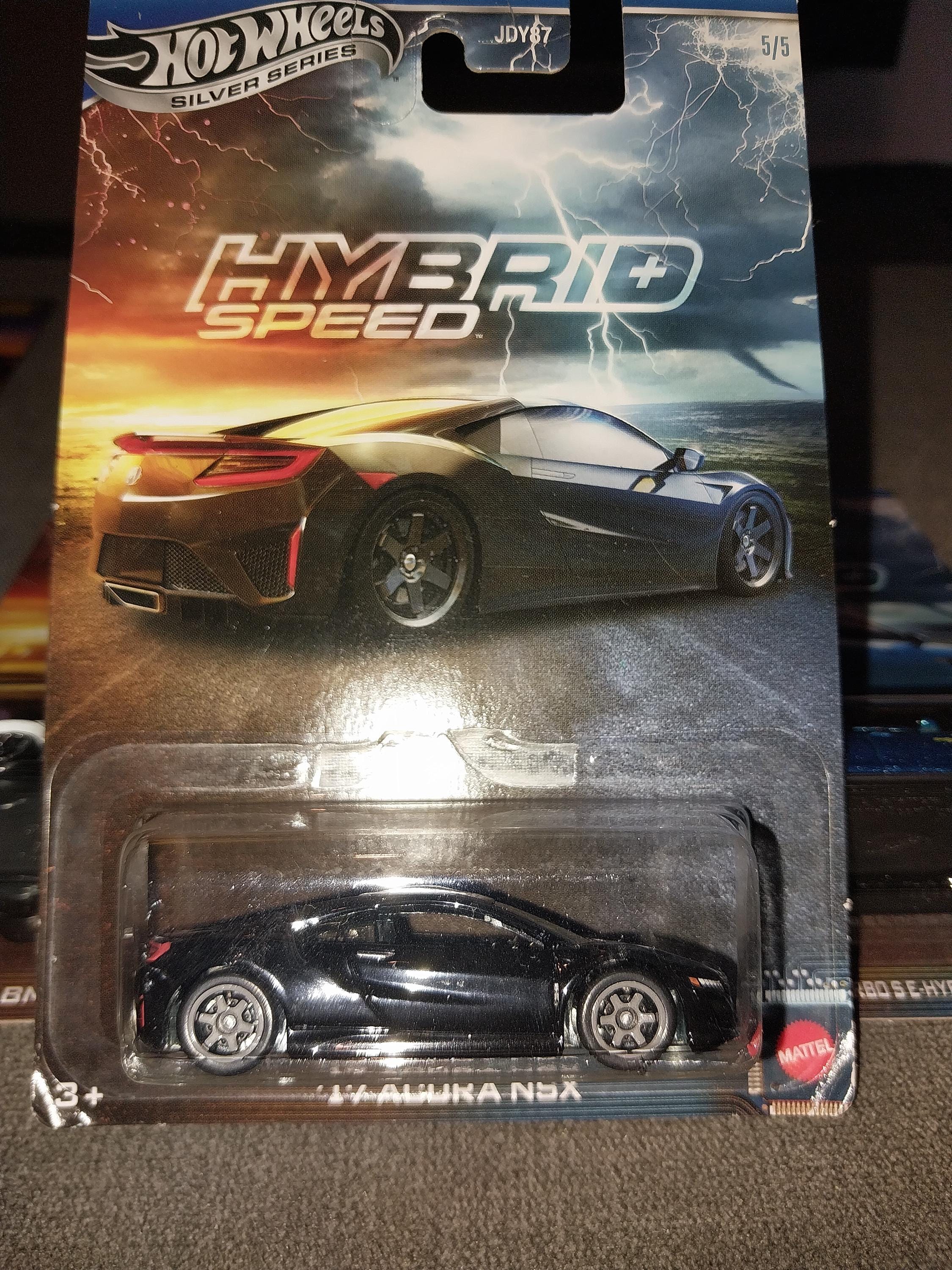 ホットウィール '17 アキュラ NSX ハイブリッド：シルバーシリーズ