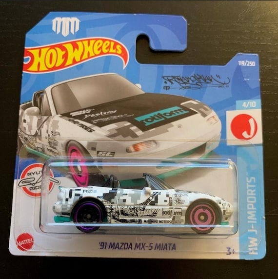 【22枚セット】ポルシェ ビートル メッサーシュミット ドイツ製ポストカード Hot Wheels '91 Mazda MX-5 Miata: HW J-imports Short Card - Etsy