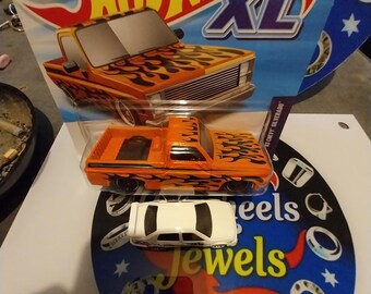 ホットウィール XL 83 フレイムド シボレー シルバラード トラック XL