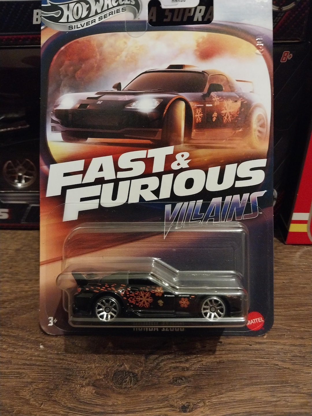 Hot Wheels Honda S2000 - Fast & Furious Silver Series Villan