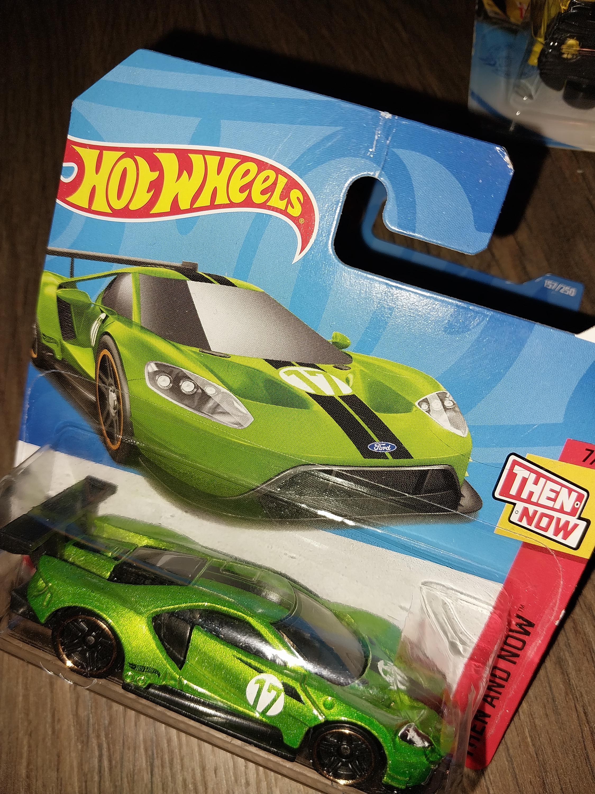 Hot Wheels 2016 Ford GT Race Car: Then and Now Series Short Card