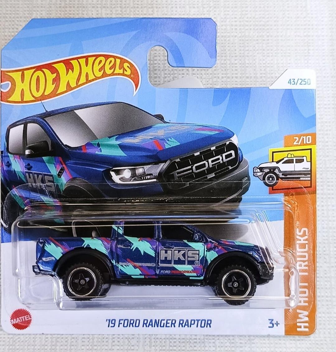 Hotwheels 19 Ford Ranger Raptor Hot Trucks Series 2/10... Rare Find in ...