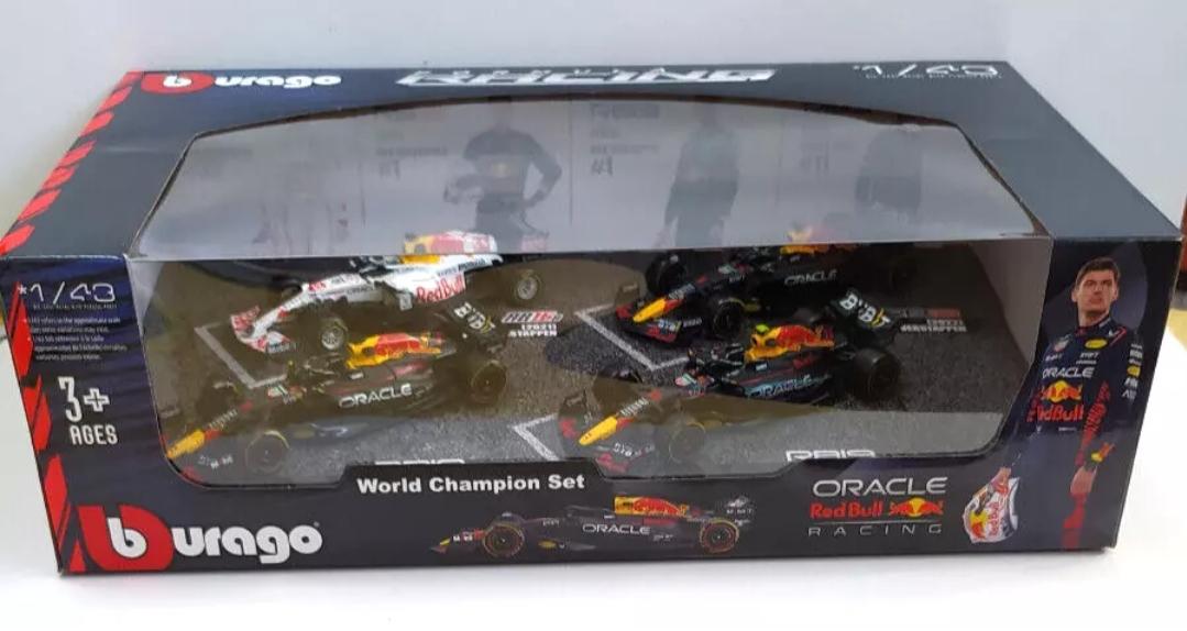 BURAGO 1:43 Set 4 Auto F1 Redbull Pack RB16-RB18-RB19 Perez