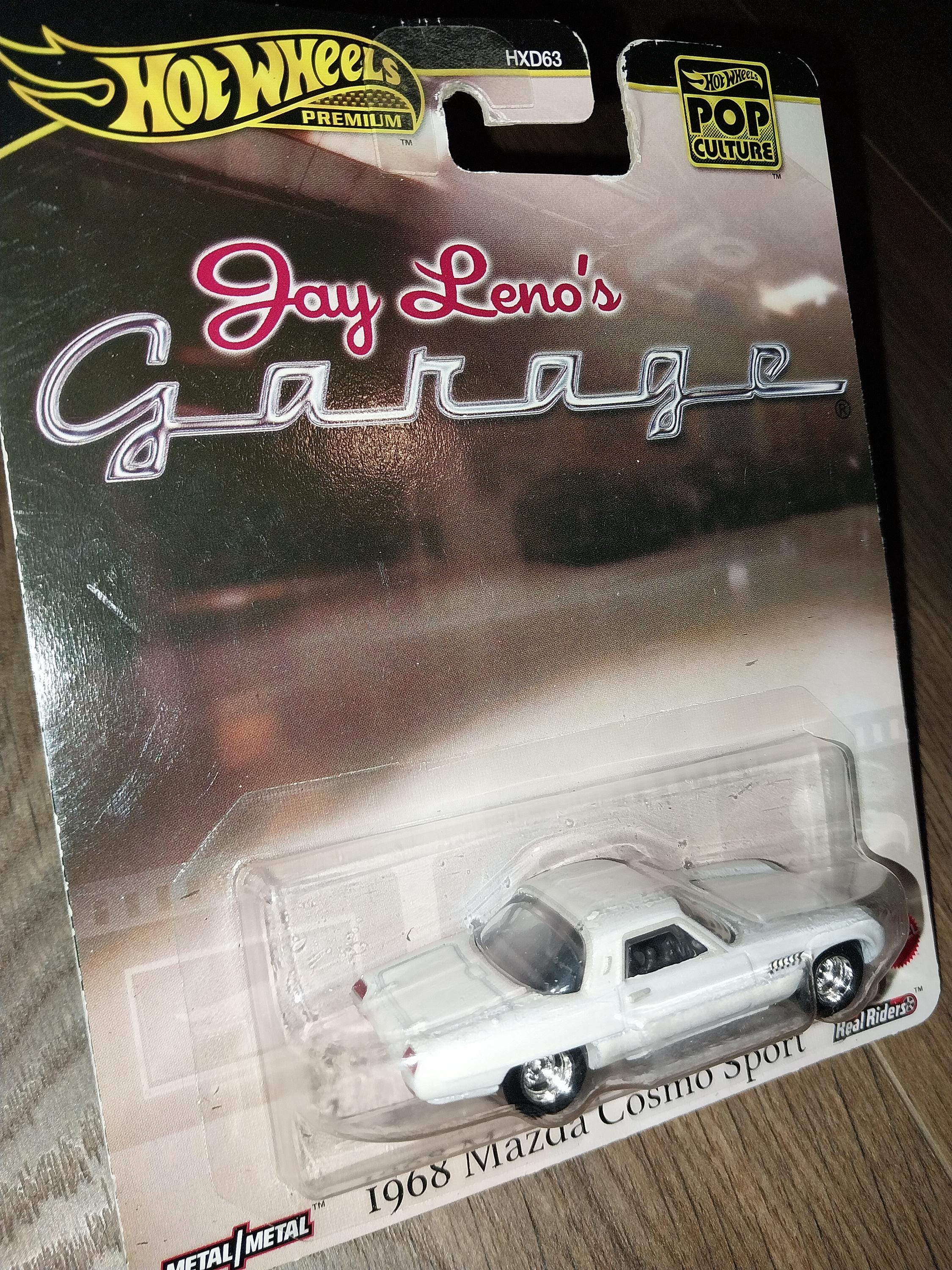 Hotwheels Premium Pop Culture Jay Lenos Garage 1968 Mazda Cosmo