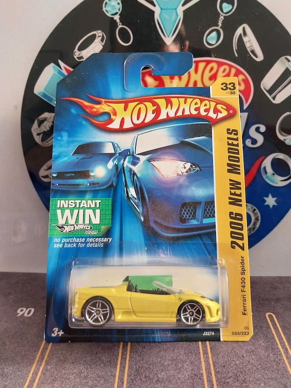 Hot Wheels Ferrari F430 Spider From the 