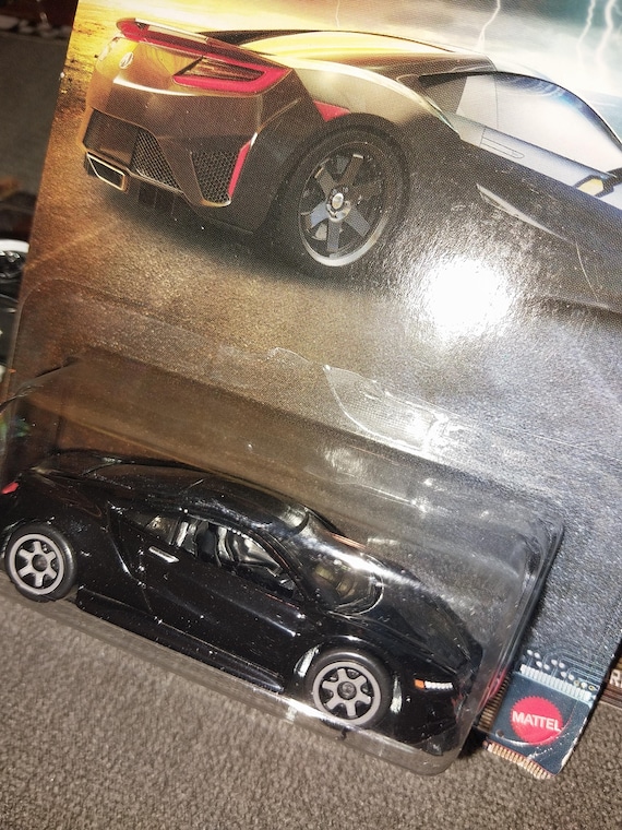 Hotwheels '17 Acura NSX Hybrid: Silver Series Black Diecast Car - Etsy