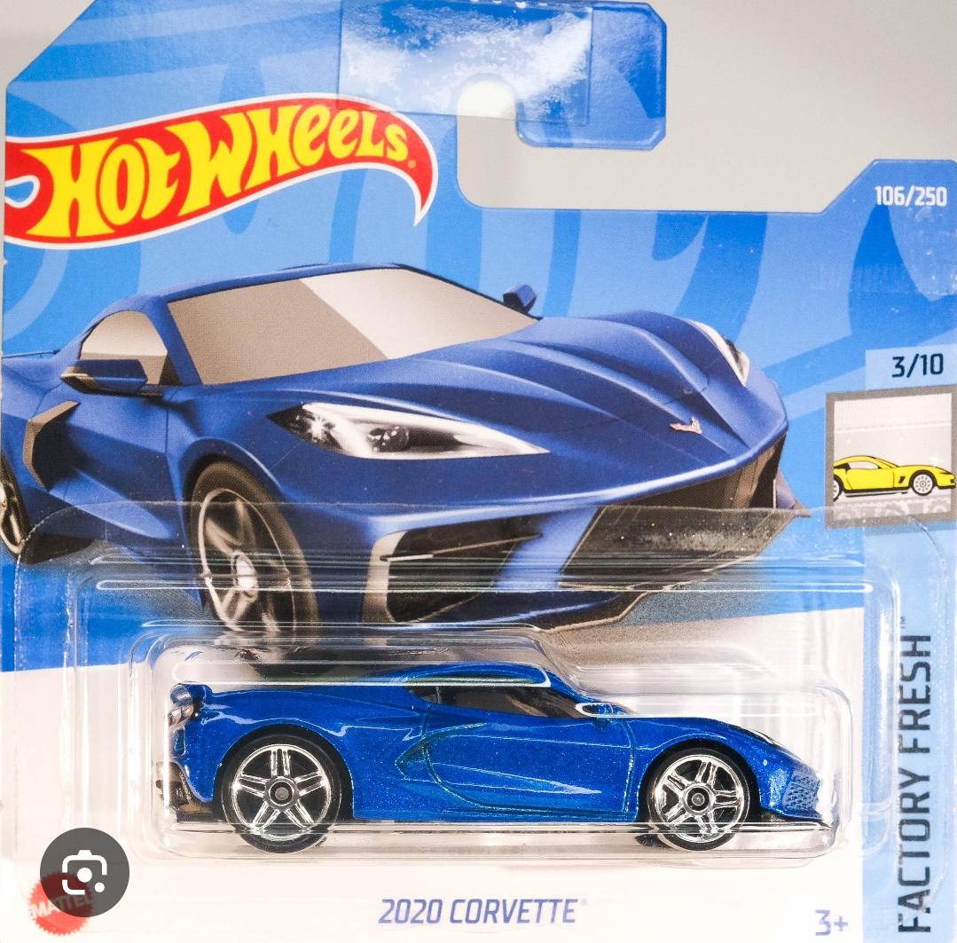 HotWheels スーパートレジャーハント 2020 コルベット (ブルー) 2022