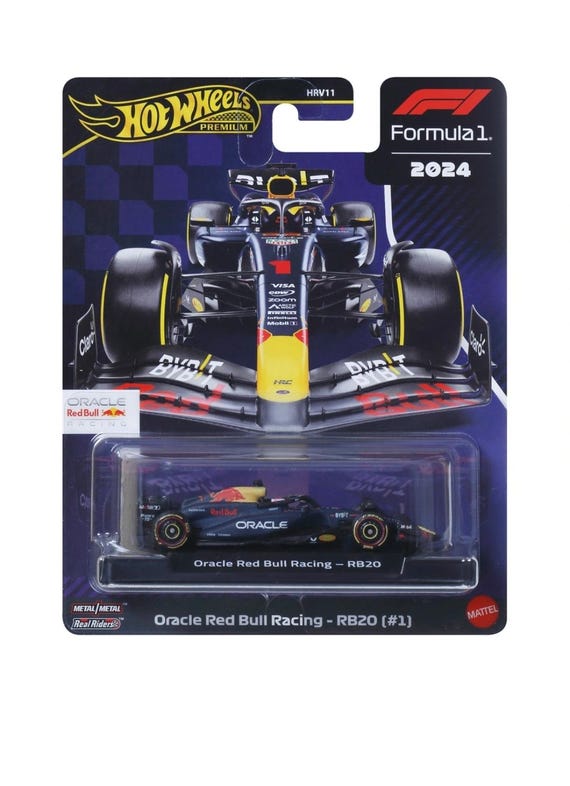 ホットウィール オラクル レッドブル・レーシング RB20：2024年