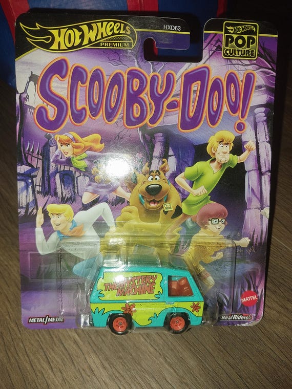 Hotwheels Premium Pop Culture Scooby-doo the Mystery Machine Super