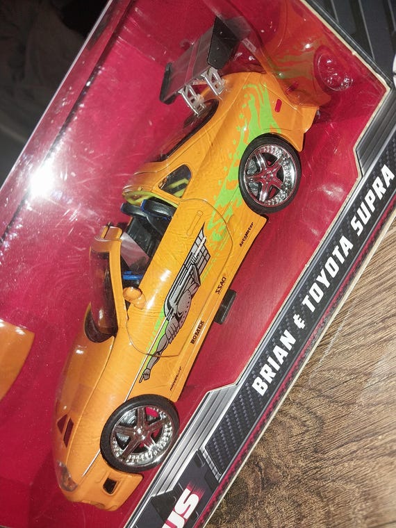 Jada ワイルド・スピード トヨタ スープラ ダイキャストモデルカー 1