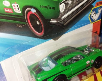 ホットウィール キング・クーダ：グリーンマッスルマニア ダイキャスト