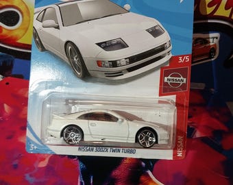 Hotwheels White Nissan 300ZX Twin Turbo Special Edition From