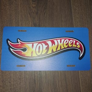Hotwheels Aluminium plack Hotwheels decorations hotwheels wall hang cool gift for collectors fans entusiastas hotwheels Premium man cave