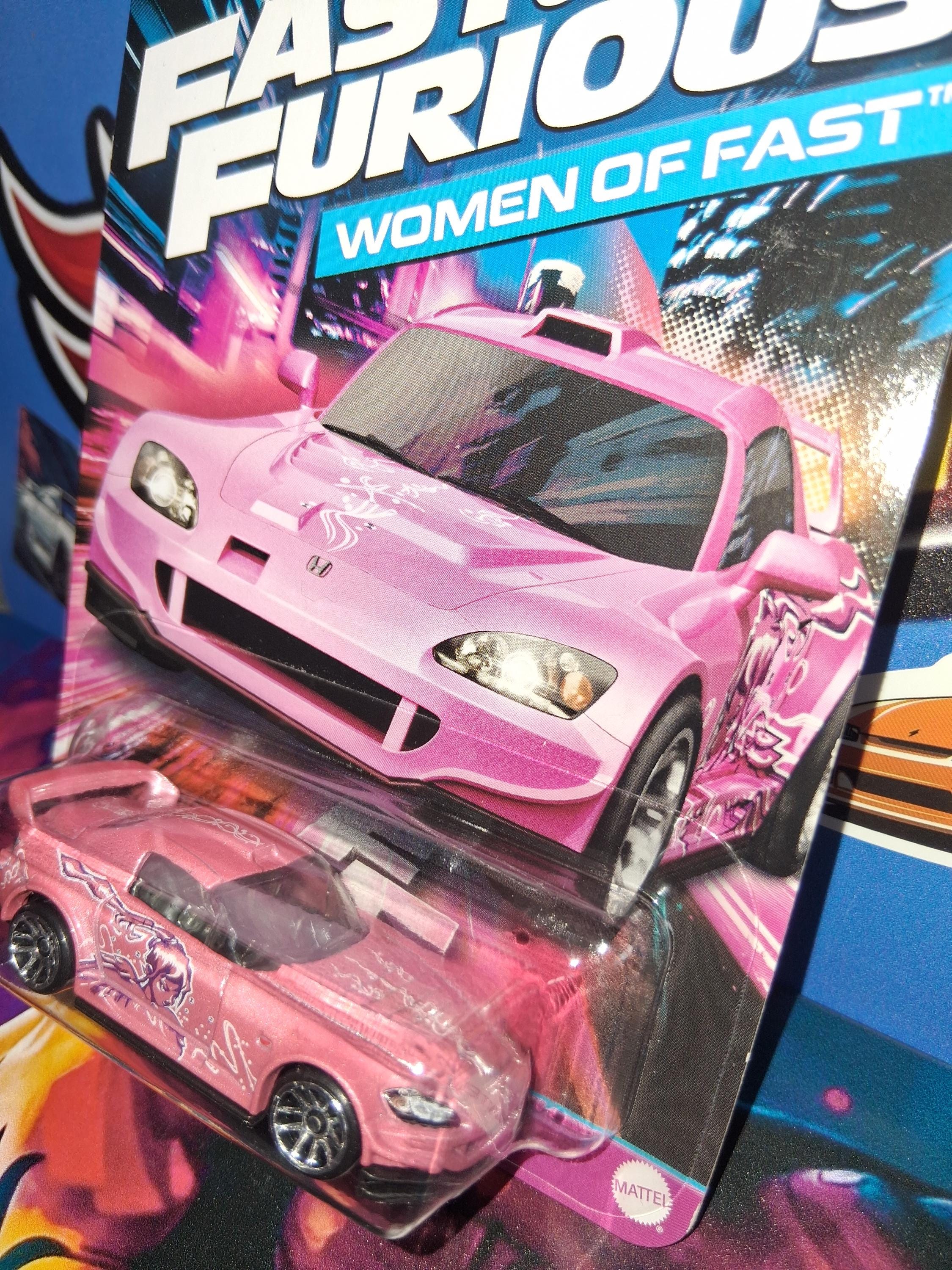 Hot Wheels Suki S2000: 2 Fast 2 Furious Diecast Car Pink Rare 