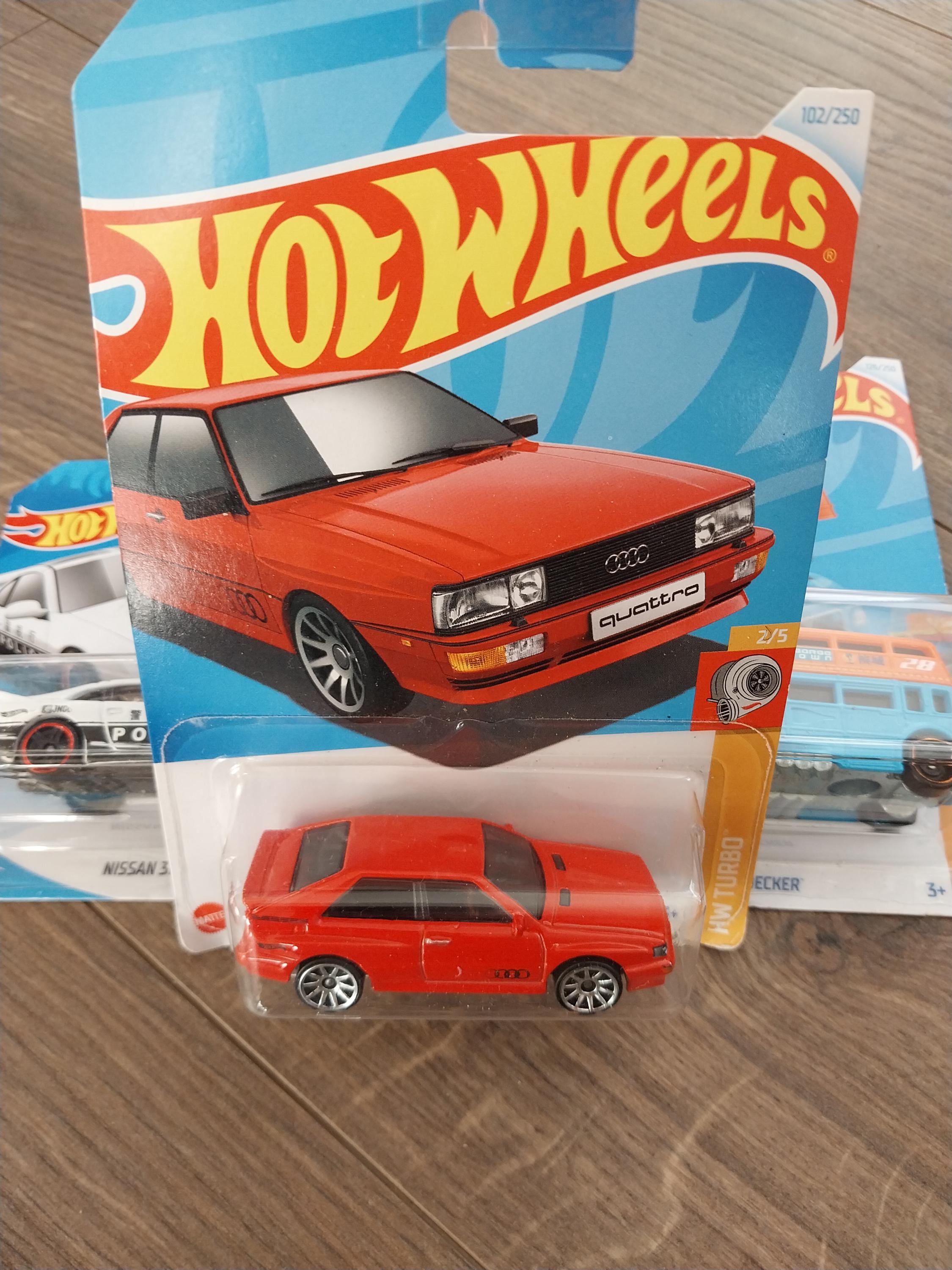 Hotwheels Red Audi Quattro HW Turbo: Rare Long Card Diecast - Etsy