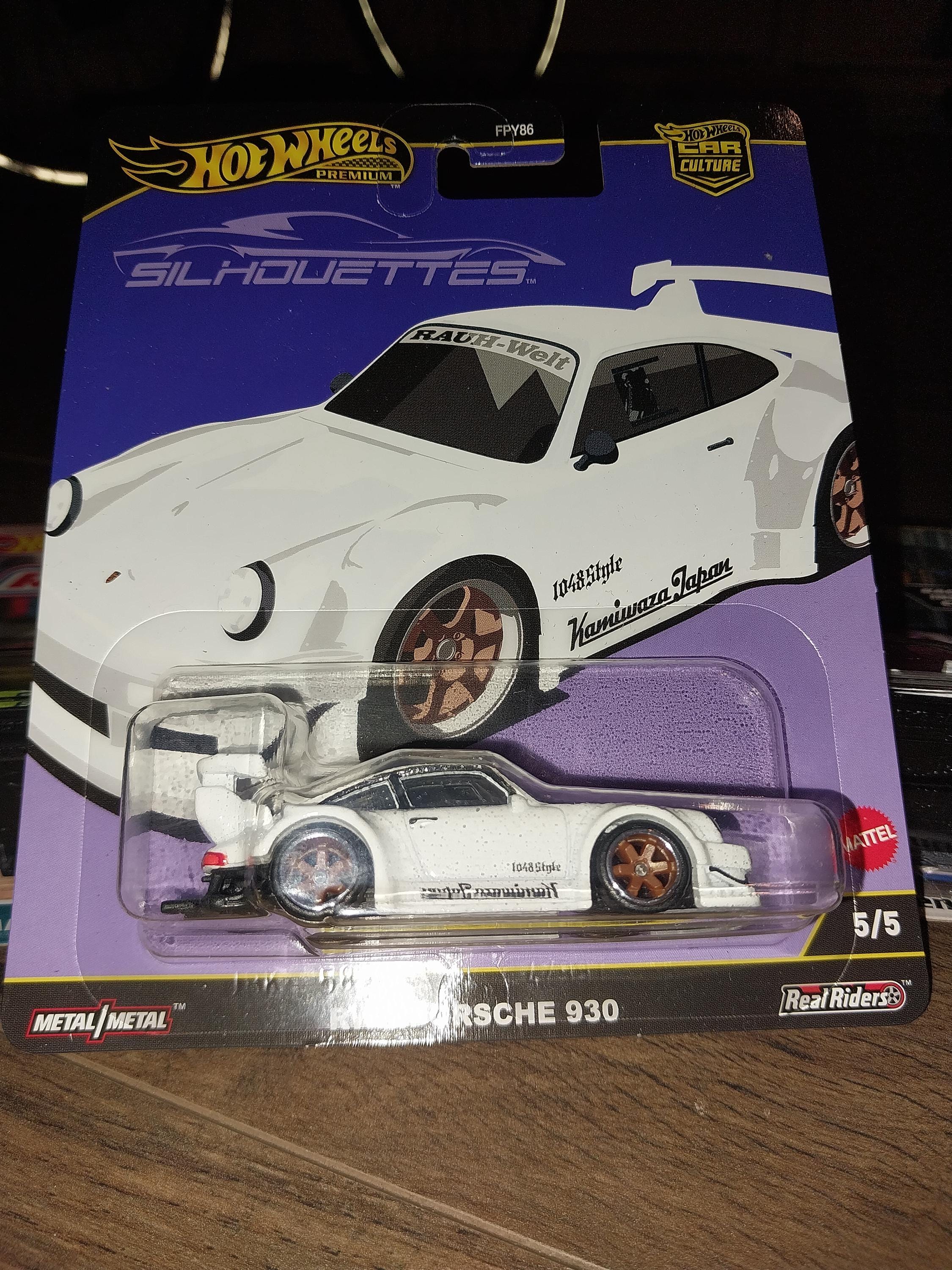 ホットウィール プレミアムカーカルチャー シルエット ホワイト RWB