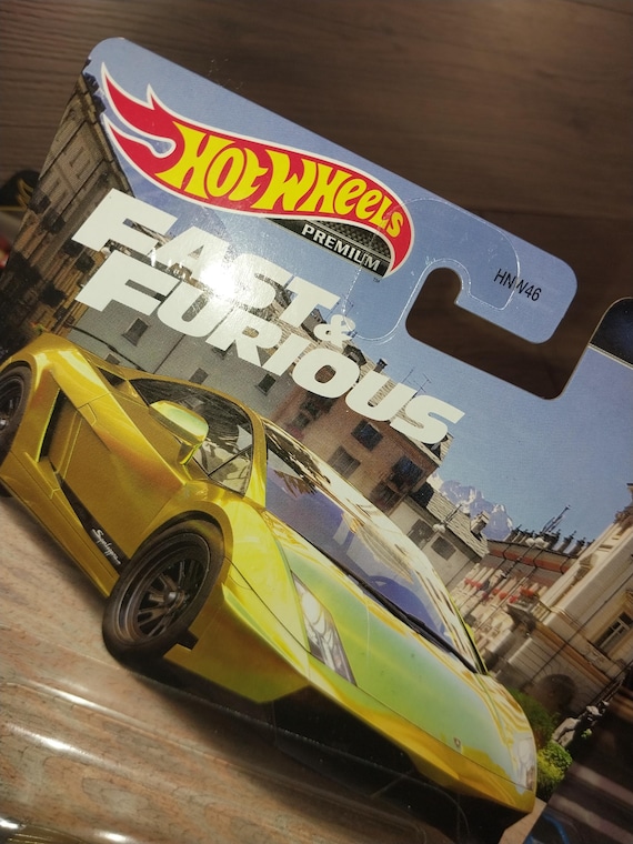 Hotwheels Premium Fast and Furious Gold Lamborghini Gallardo LP