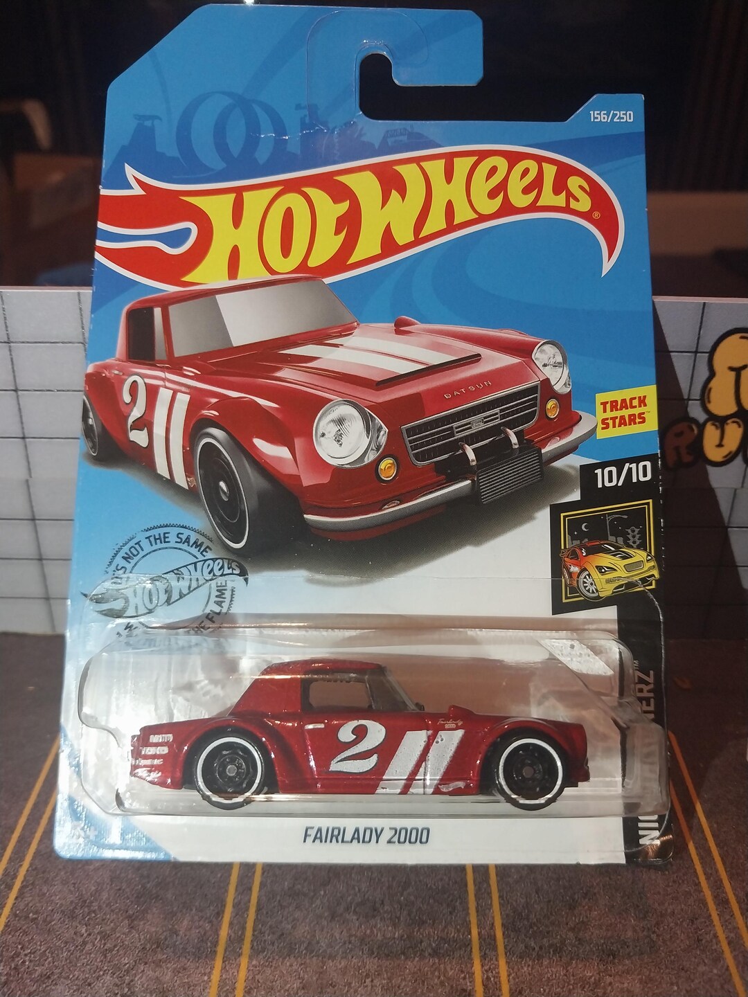 Hotwheels Wine Datsun Fairlady 2000 From Night Burnerz Sub Series