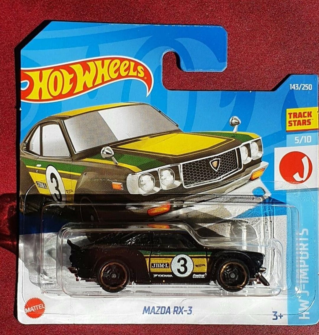 Hotwheels J-imports Mazda RX-3 Diecast Model Car - Etsy