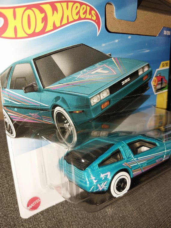ホットウィール DMC デロリアン アートカー - レアなショートカード
