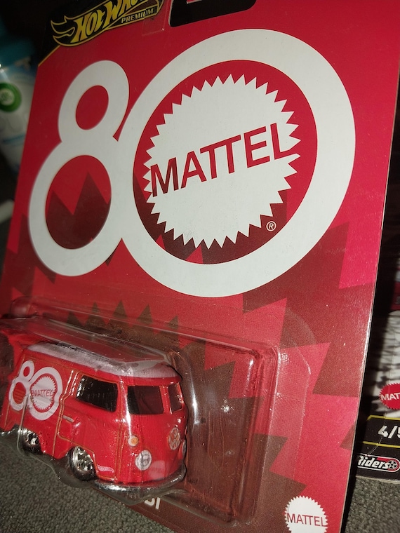 Hotwheels Premium Pop Culture 80 Mattel Red Volkswagen Kool Kombi