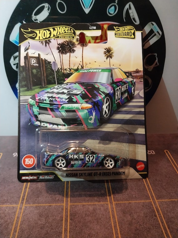 Hotwheels Premium HKS Nissan Skyline GTR (R32) Pandem HW Boulevard