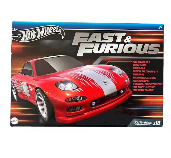 Hotwheels Fast and Furious 10 Pack 2024 RARE - Etsy