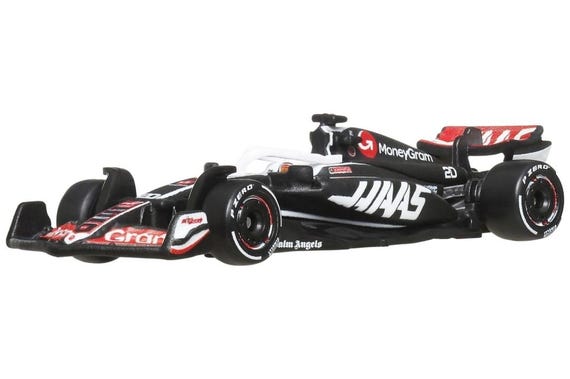 Hot Wheels Premium 2024 Formula 1 Diecast Cars Moneygram Haas F1