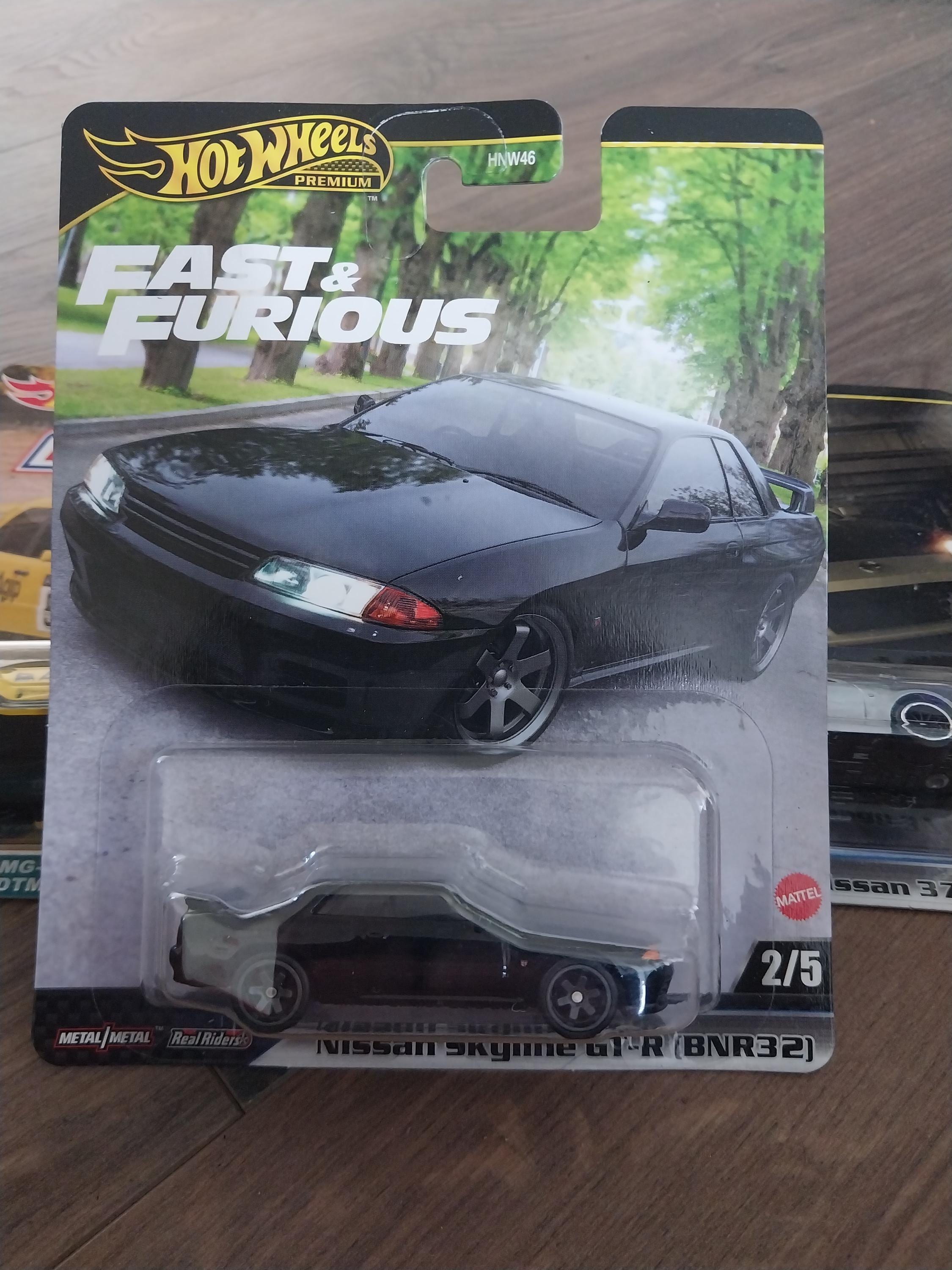 ホットウィール プレミアム ワイルド・スピード ブラック 日産