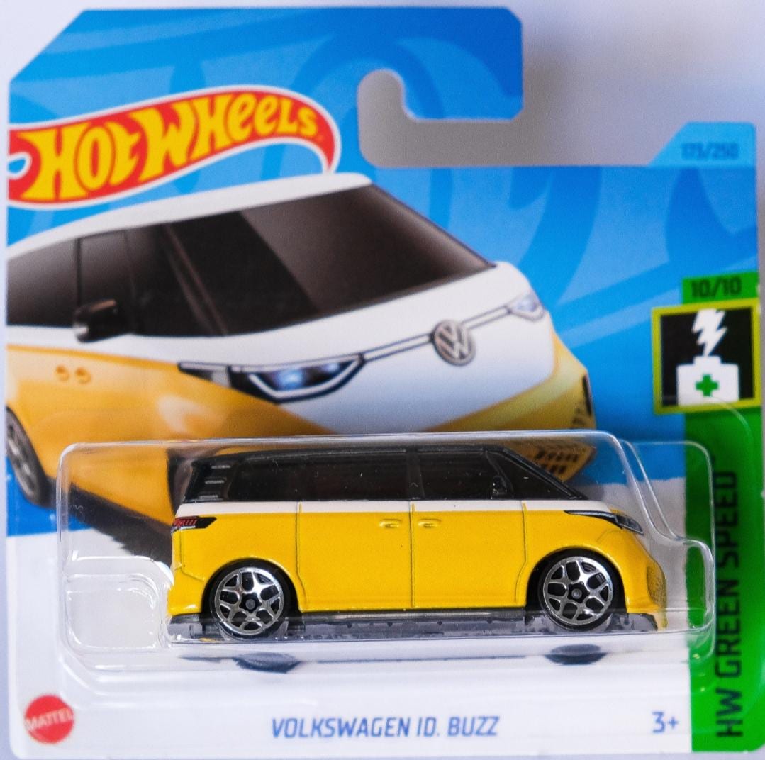 Hot Wheels Volkswagen ID. Buzz: Yellow Diecast Model Car - Etsy Canada