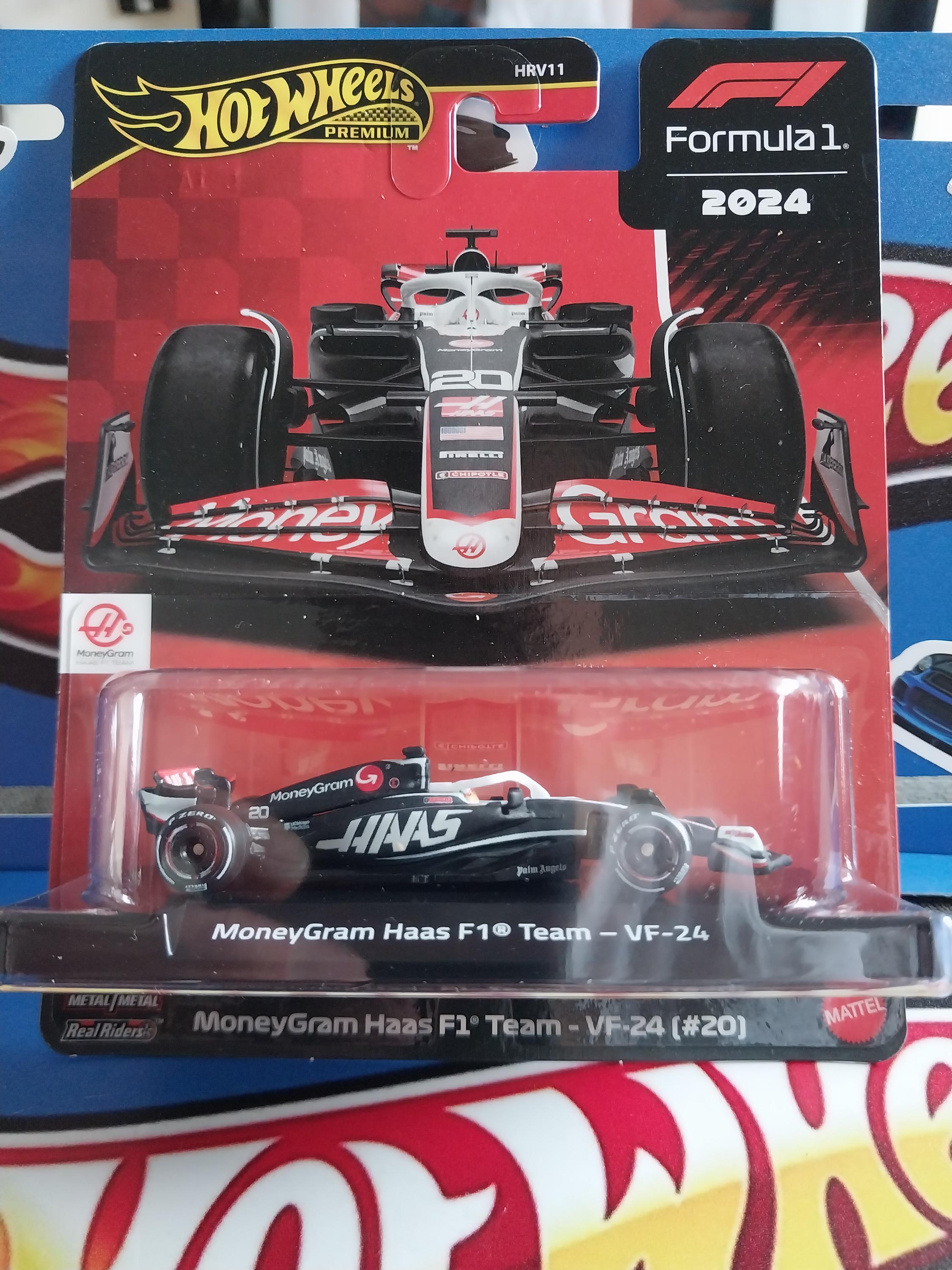 ホットウィール プレミアム 2024 フォーミュラ1 ダイキャストカー