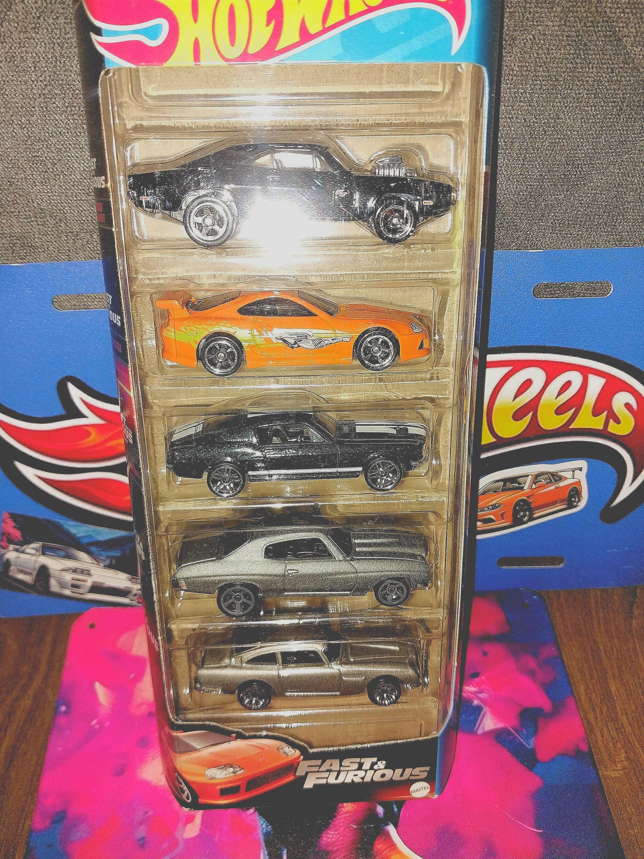 Hotwheels Fast and Furious 5 Pack From 2022 Rare Die-cast