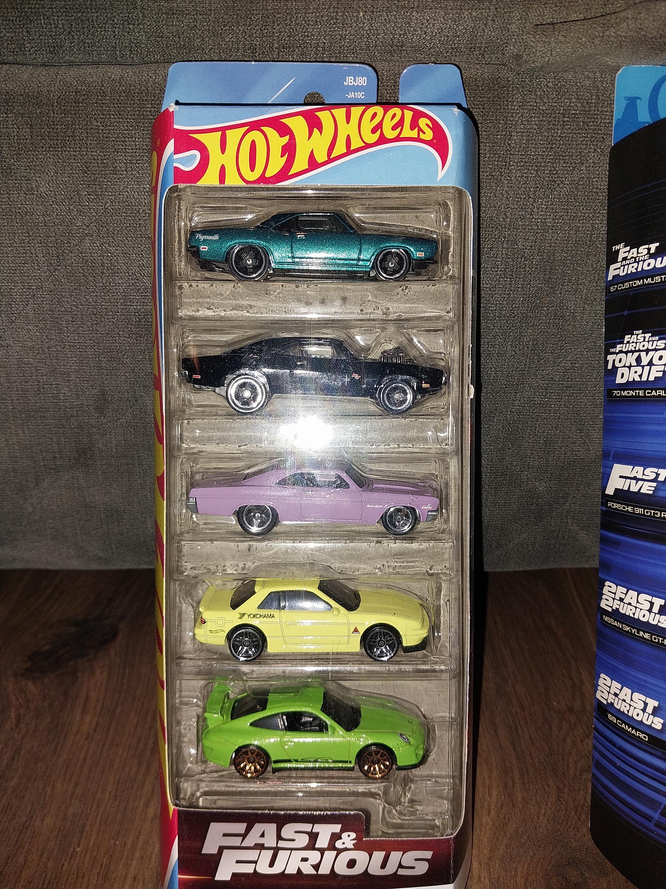 Hotwheels Premium Silver Series Fast and Furious 20 Pack Sets 1 to