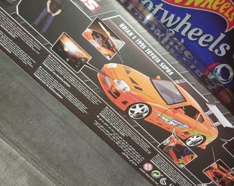 Jada Toys 1to18 Fast & Furious Brians 1995 Toyota Supra Die-cast