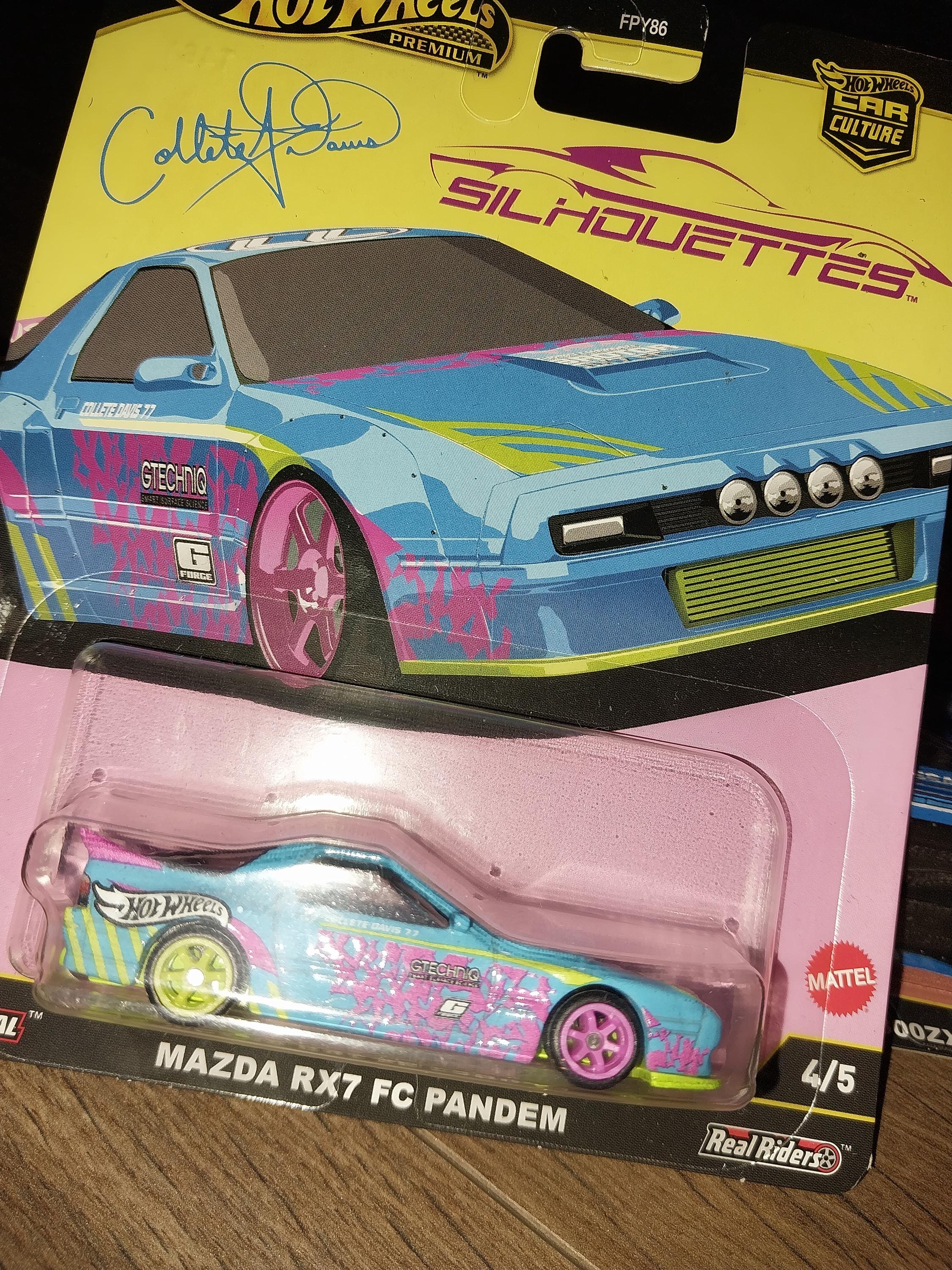 Hotwheels Premium Car Culture Silhouette Mazda RX-7 FC