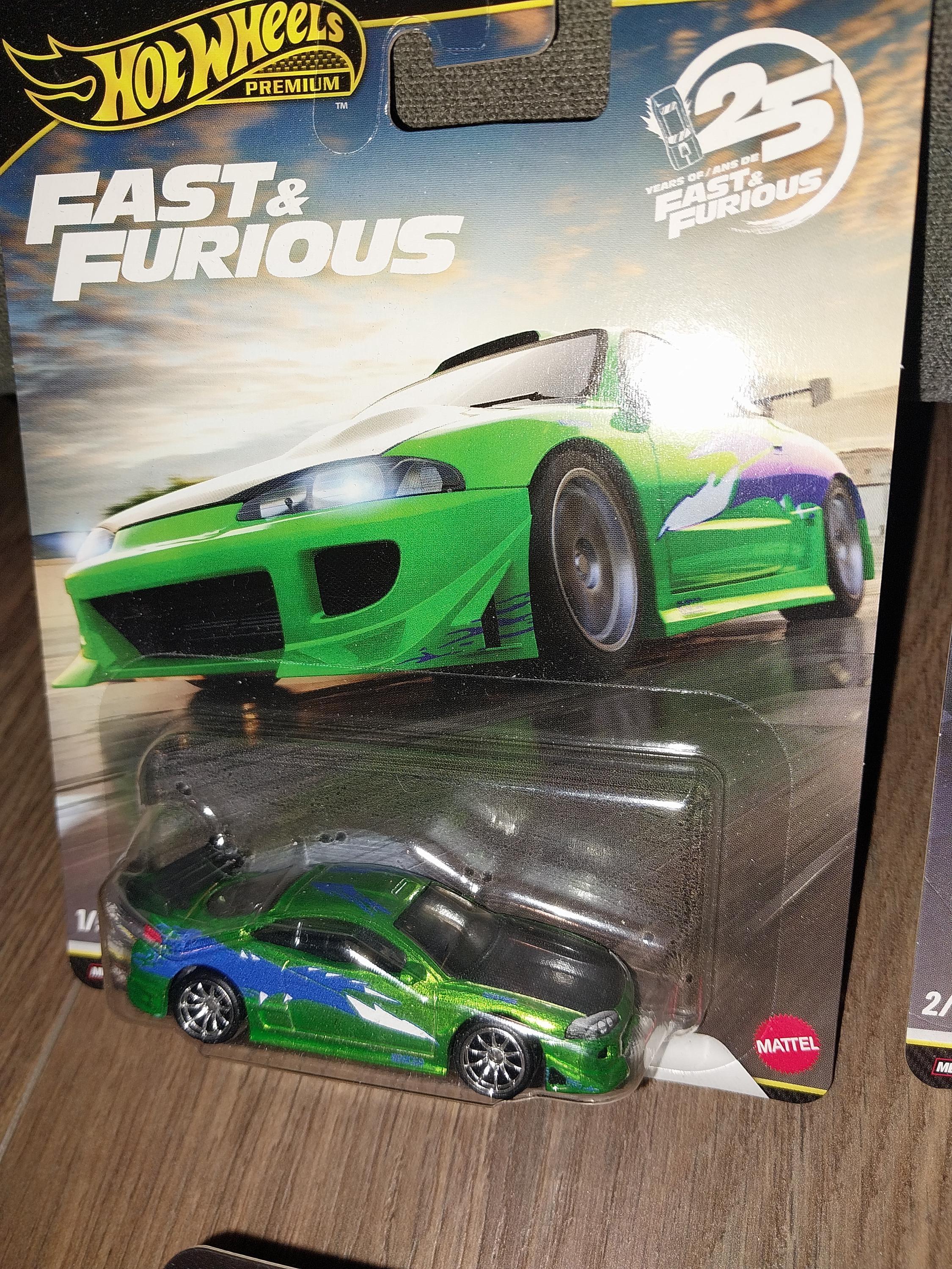 Hotwheels Fast and Furious 25th Year Anniversary Full Set Rare Die