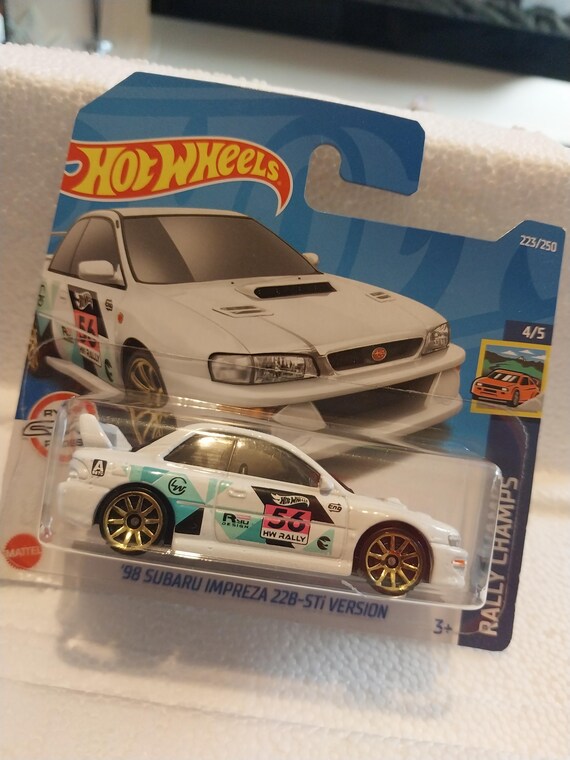 ミニカー Hotwheels STH SUBARU IMPREZA WRX Hot Wheels Premium Subaru Impreza WRX Car Culture Kids Model