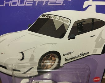 ホットウィール プレミアムカーカルチャー シルエット ホワイト RWB