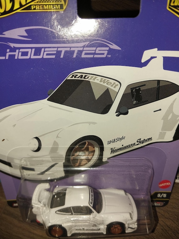 ホットウィール プレミアムカーカルチャー シルエット ホワイト RWB