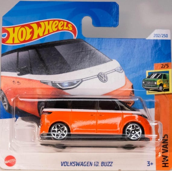 Hot Wheels Volkswagen ID Buzz: Orange Diecast Model Car - Etsy