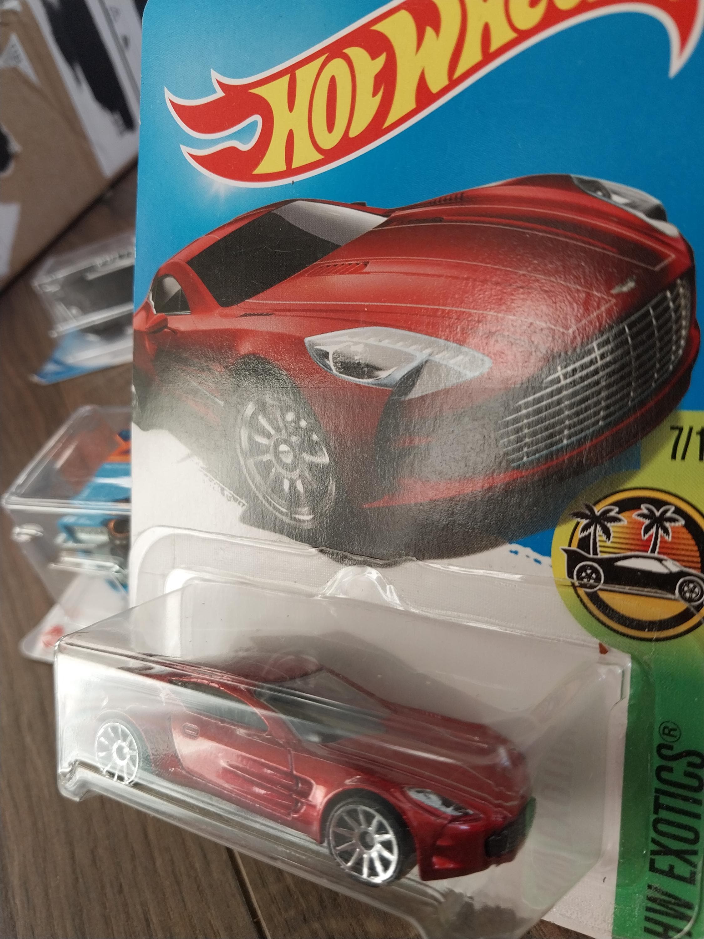 Hot Wheels Aston Martin One-77: Red HW Exotics Diecast Car - Etsy