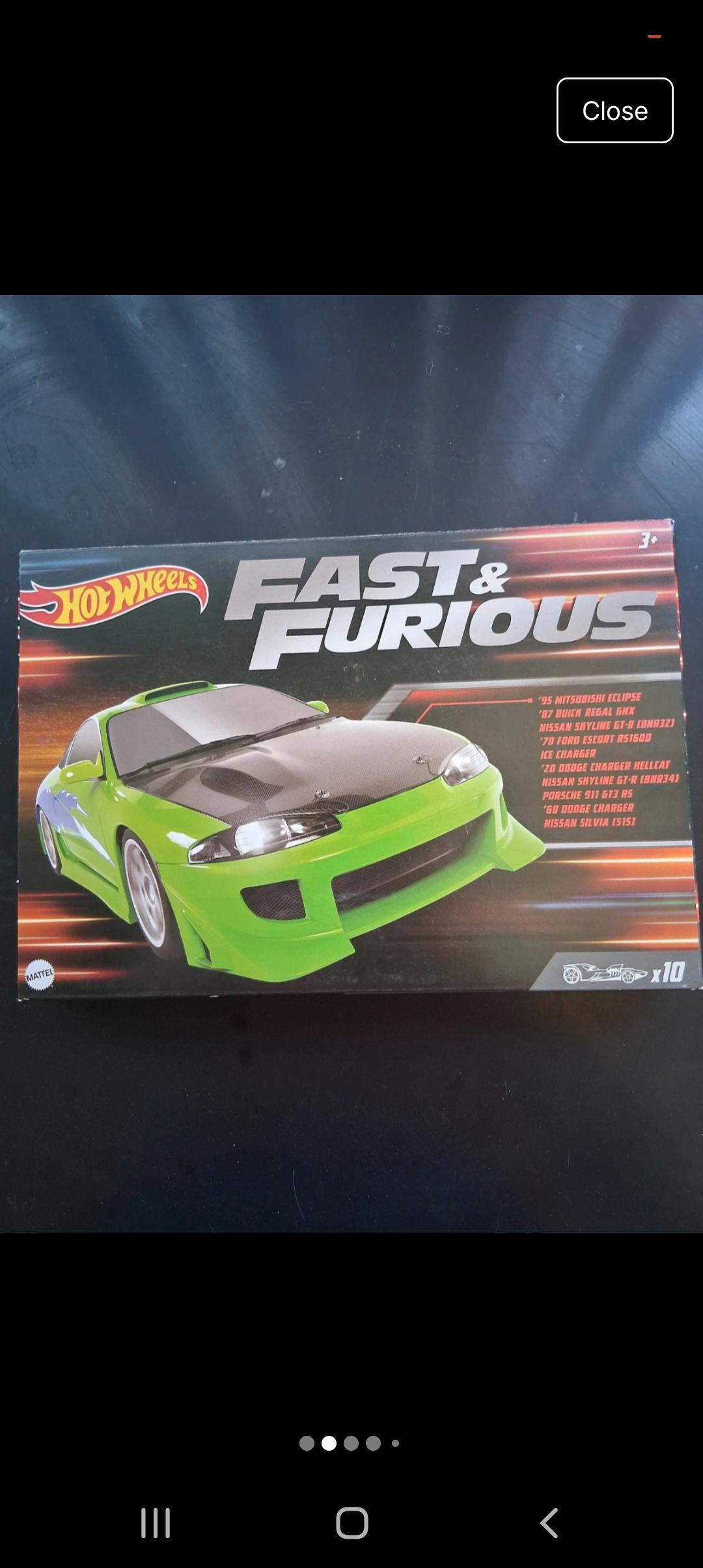 Hot Wheels Fast & Furious 10-pack: Diecast Cars Collection - Etsy