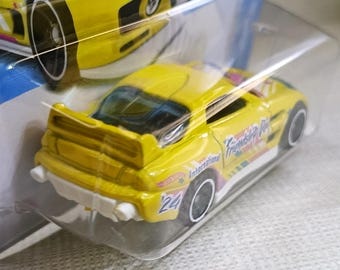 Hotwheels 24/seven Yellow Mazda RX-7 Shortcard 9/10 From