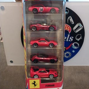 Hot Wheels Ferrari 5 Pack - Etsy