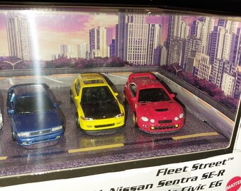 Lot Premium Hot Wheels GMH39 – Collection JDM Fleet Street – Honda Civic EG 1/64