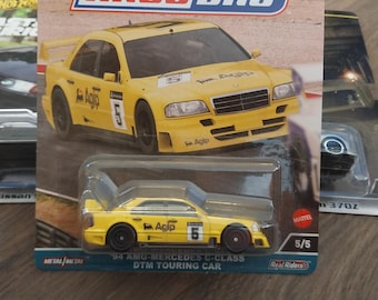 Hotwheels Premium Race Day Car Culture 94 AMG Mercedes C Class DTM